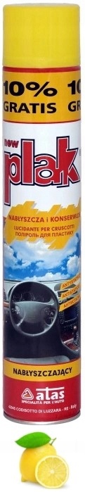 Plak BŁYSK 750ml +10% nabłyszcza KOKPIT CYTRYNA
