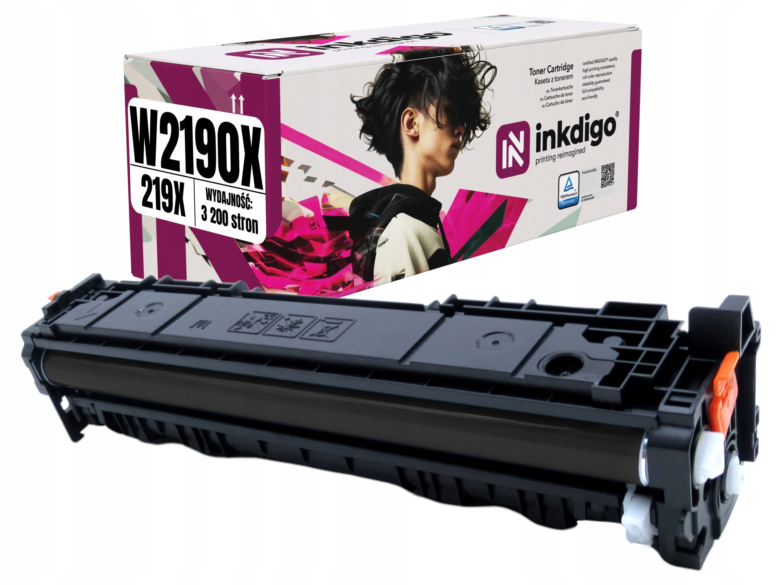 Černý Toner Pro Hp Color Laserjet Pro 3302sdw 3202dn Náhrada W2190X