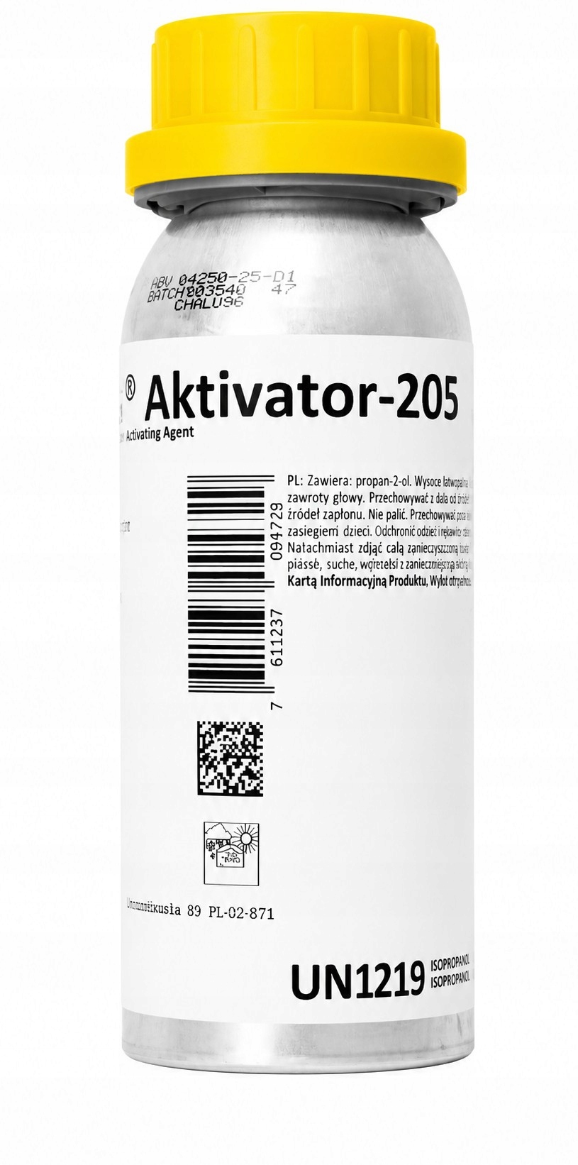 Čůrá Aktivátor 205 250ml Aktivátor Pro Lepené Materiály Kov Sklo Plast