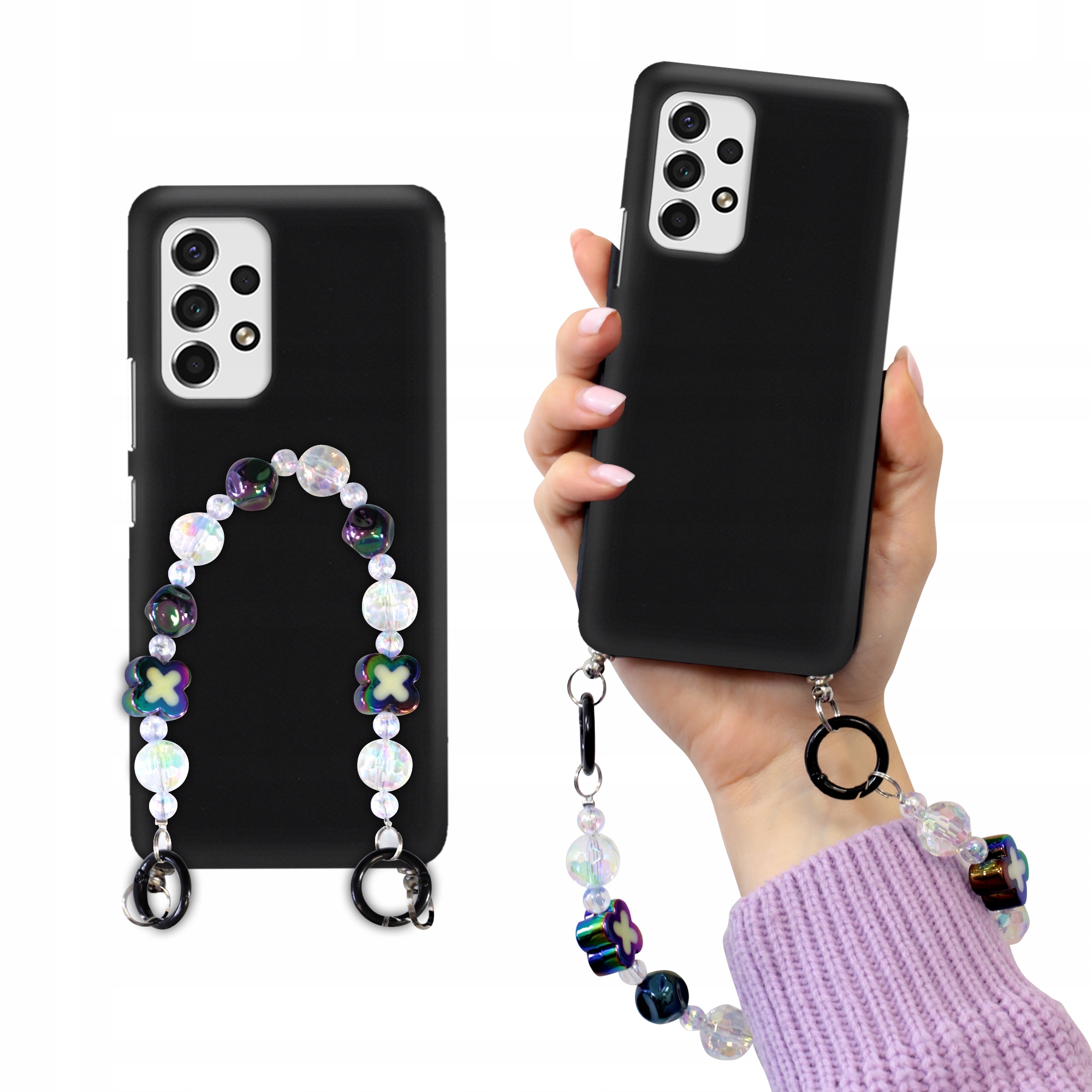 Matné Čierne Puzdro Pre Samsung A53 5G Korale Holo