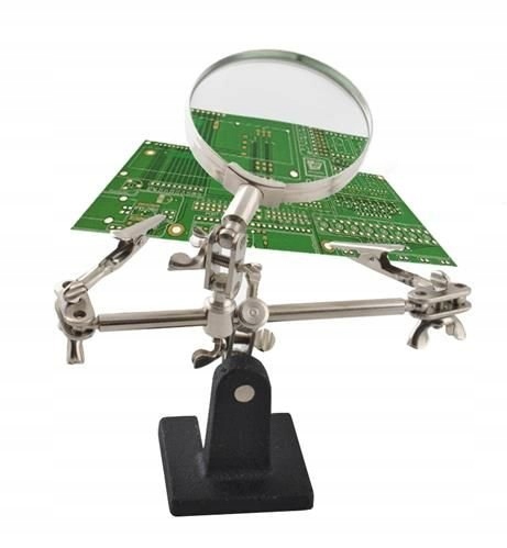 Spájkovacia Sada Tretia Ruka Lupa Na Spájkovanie Na Statíve Držiak