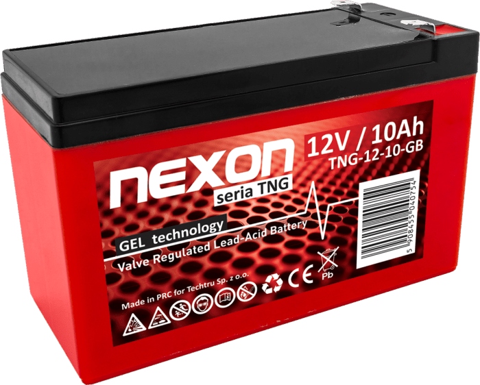 Nexon TNG-12-10-GB 12V 10Ah Akumulator żelowy Vrla Gel Cykl Głęboki