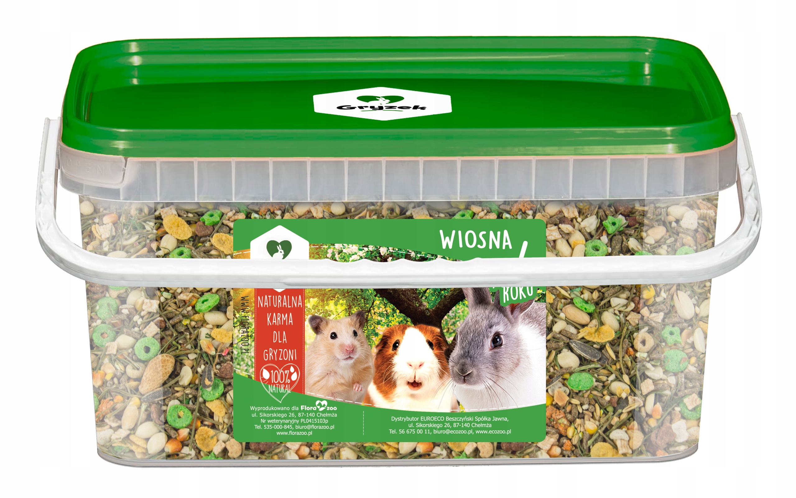 NATURALNY POKARM 4 PORY ROKU DLA KRÓLIKA GRYZONI Rodzaj karmy karma