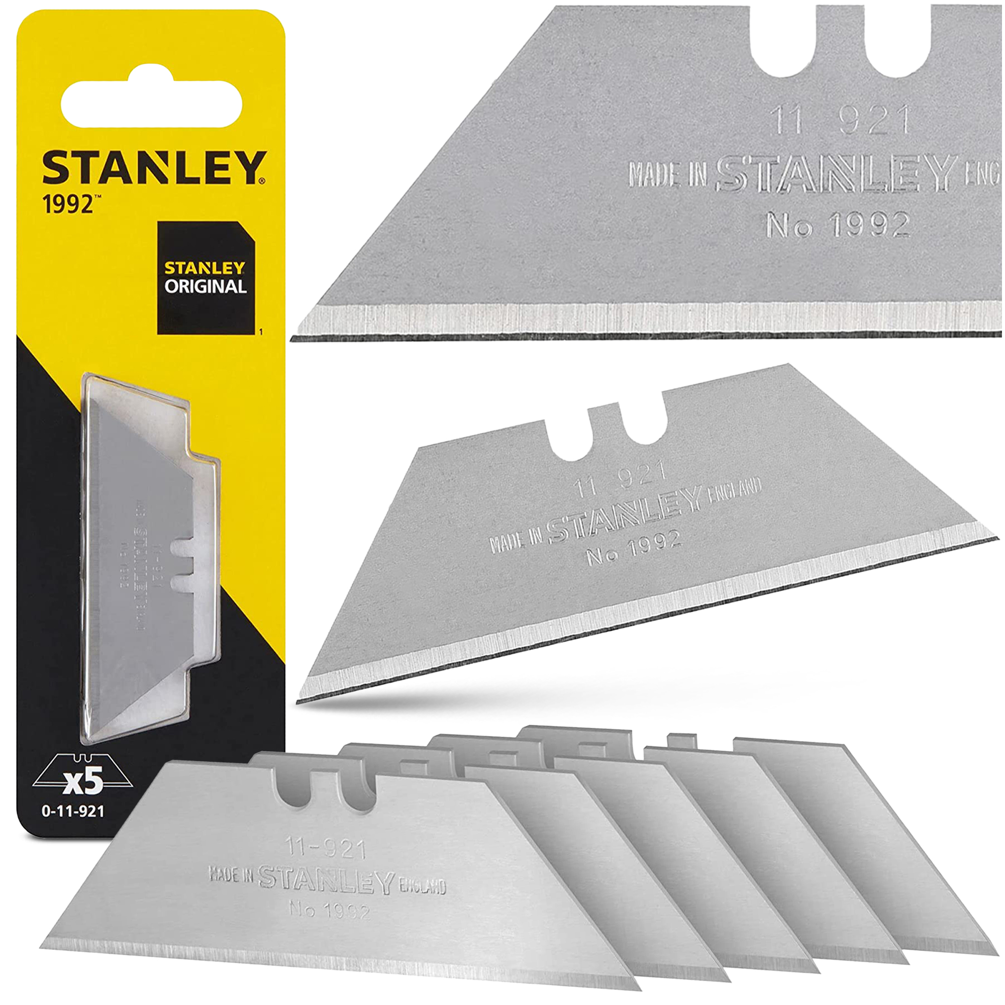 

Ostrza Wymienne Trapezowe Noże Nożyka Duże 5 szt