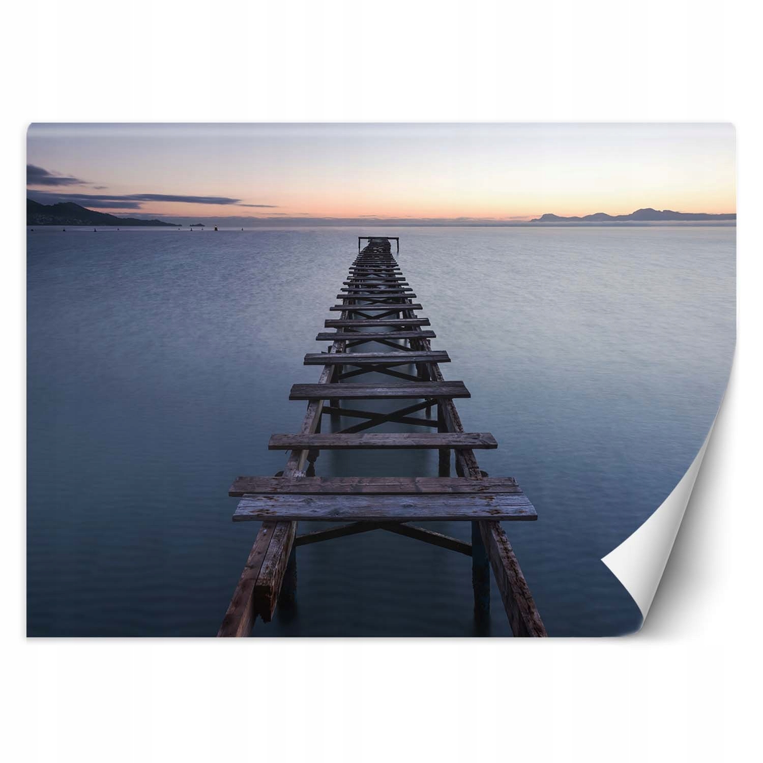 Fototapeta Jezero s mostem 368x254