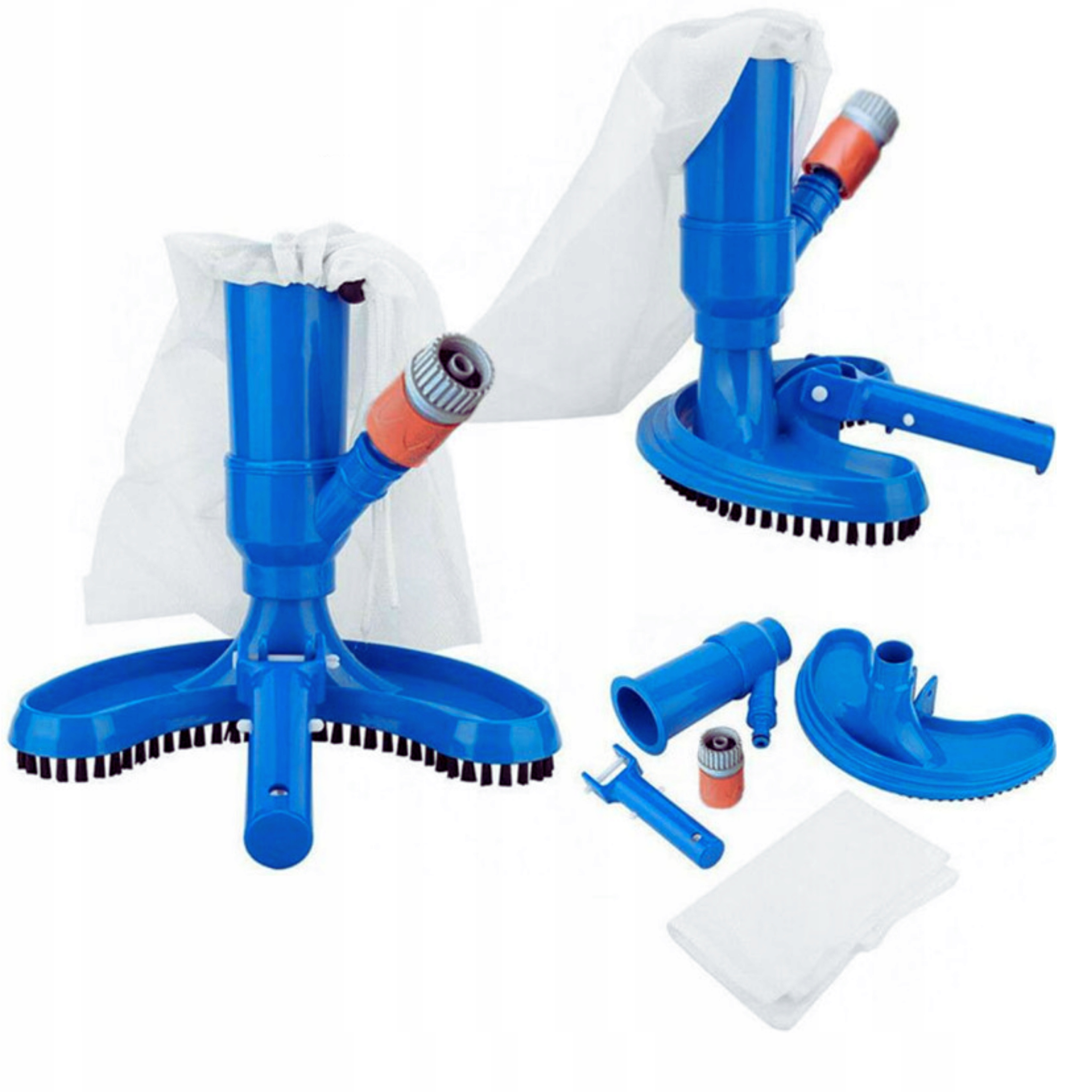 BASENOWY ODKURZACZ DO CZYSZCZENIA DNA BASENU OCZKA MOCNA SZCZOTKA PRZENOŚNY Moc 0 W