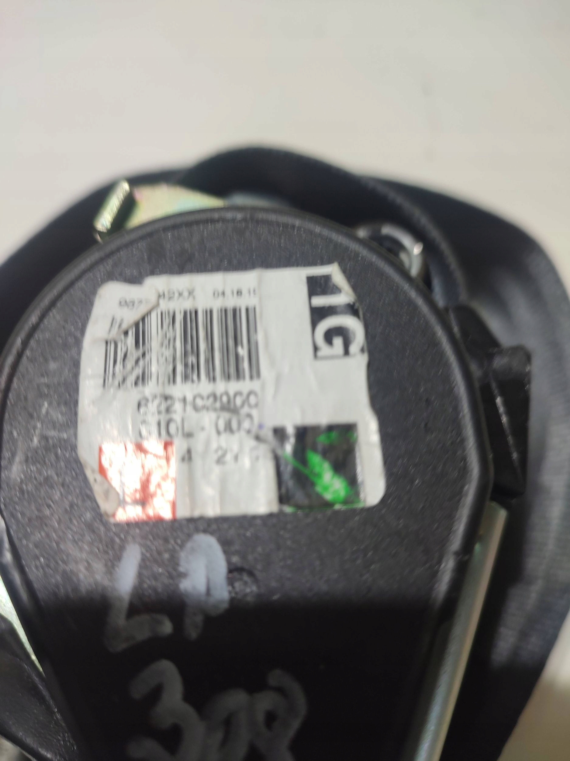 front tension belt safety front side left Peugeot 308 96776842XX
