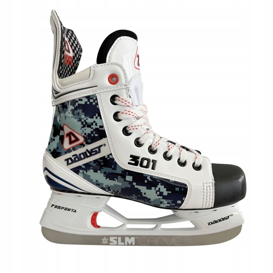 Daoust Hokejové brusle Daoust 301 Blue Camo Jr, Junior, 3.5, 36.5, R