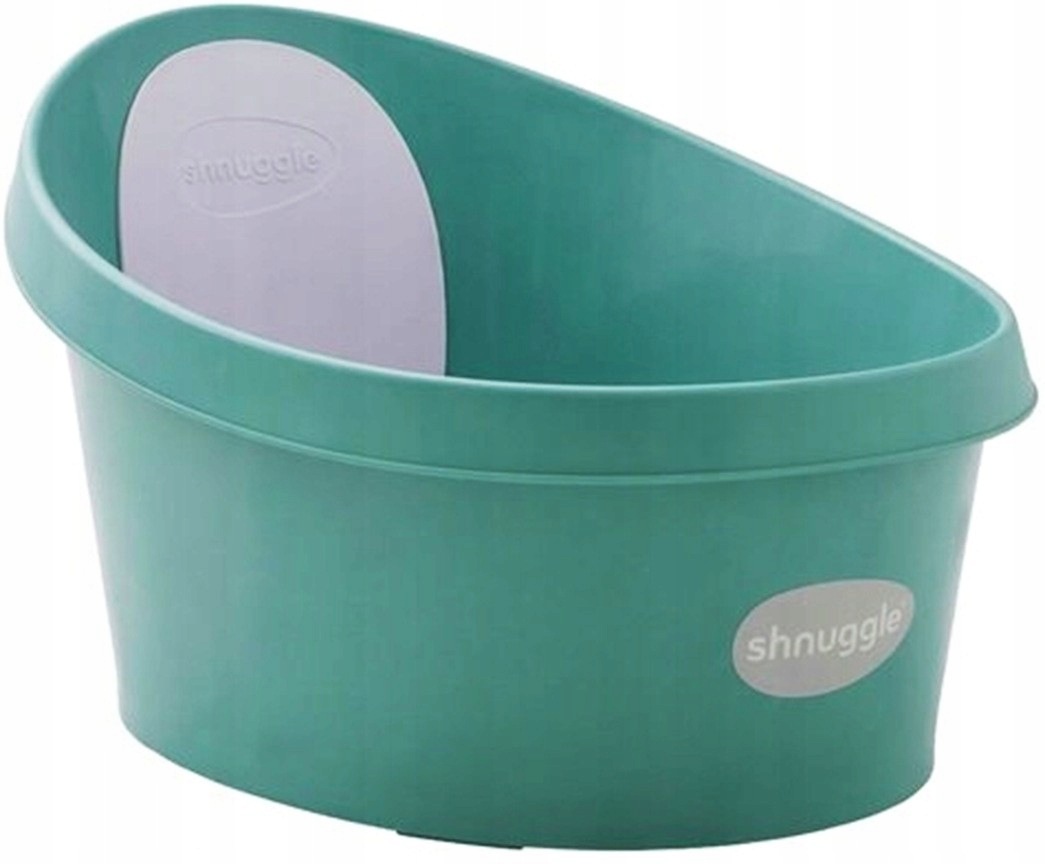 Shnuggle Toddler duża większa wanienka dla dziecka 8 m+, Eucaliptus Green