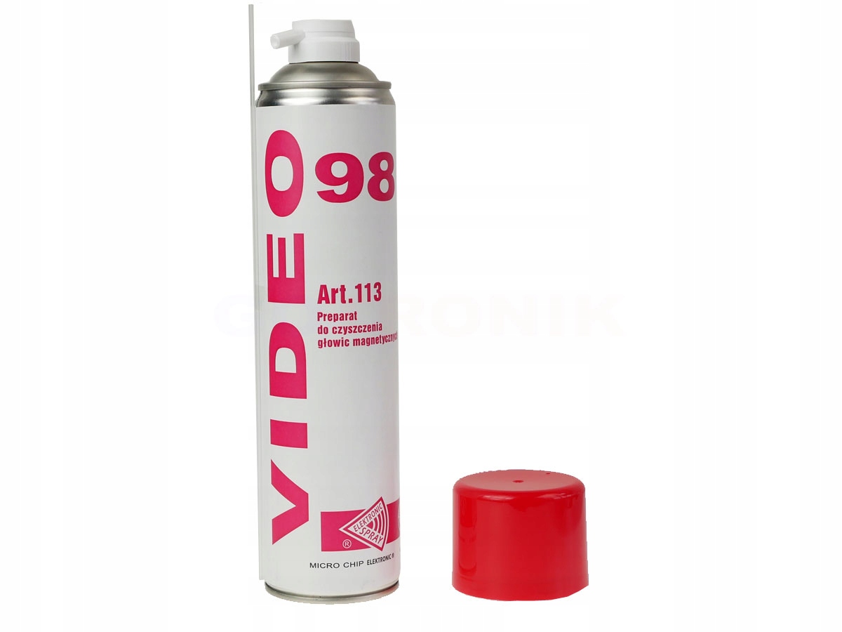 

Video 98 do czyszczenia głowic audio video 600ml