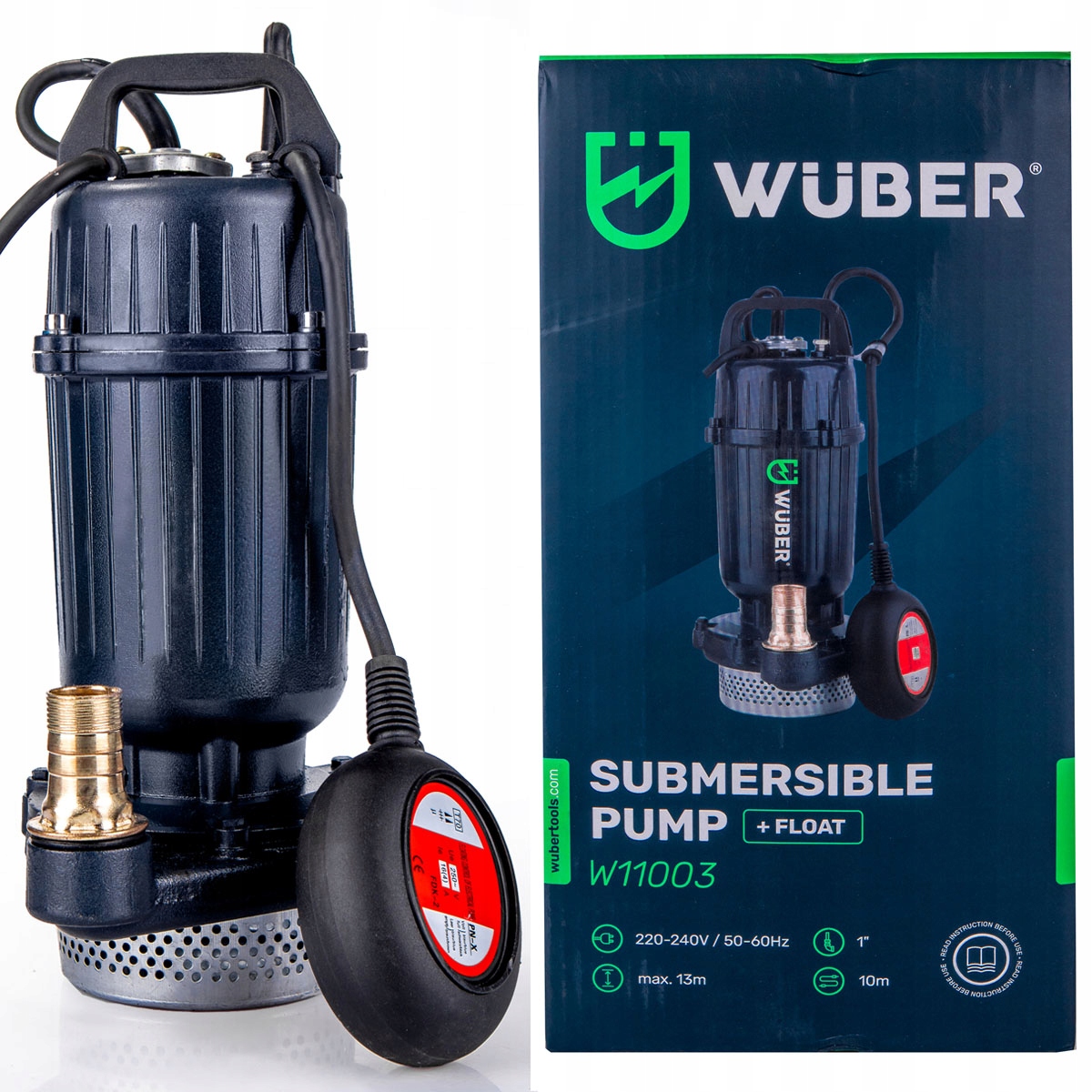 Pompa Głębinowa Do Wody Brudnej Czystej Zanurzeniowa Sito Pływak