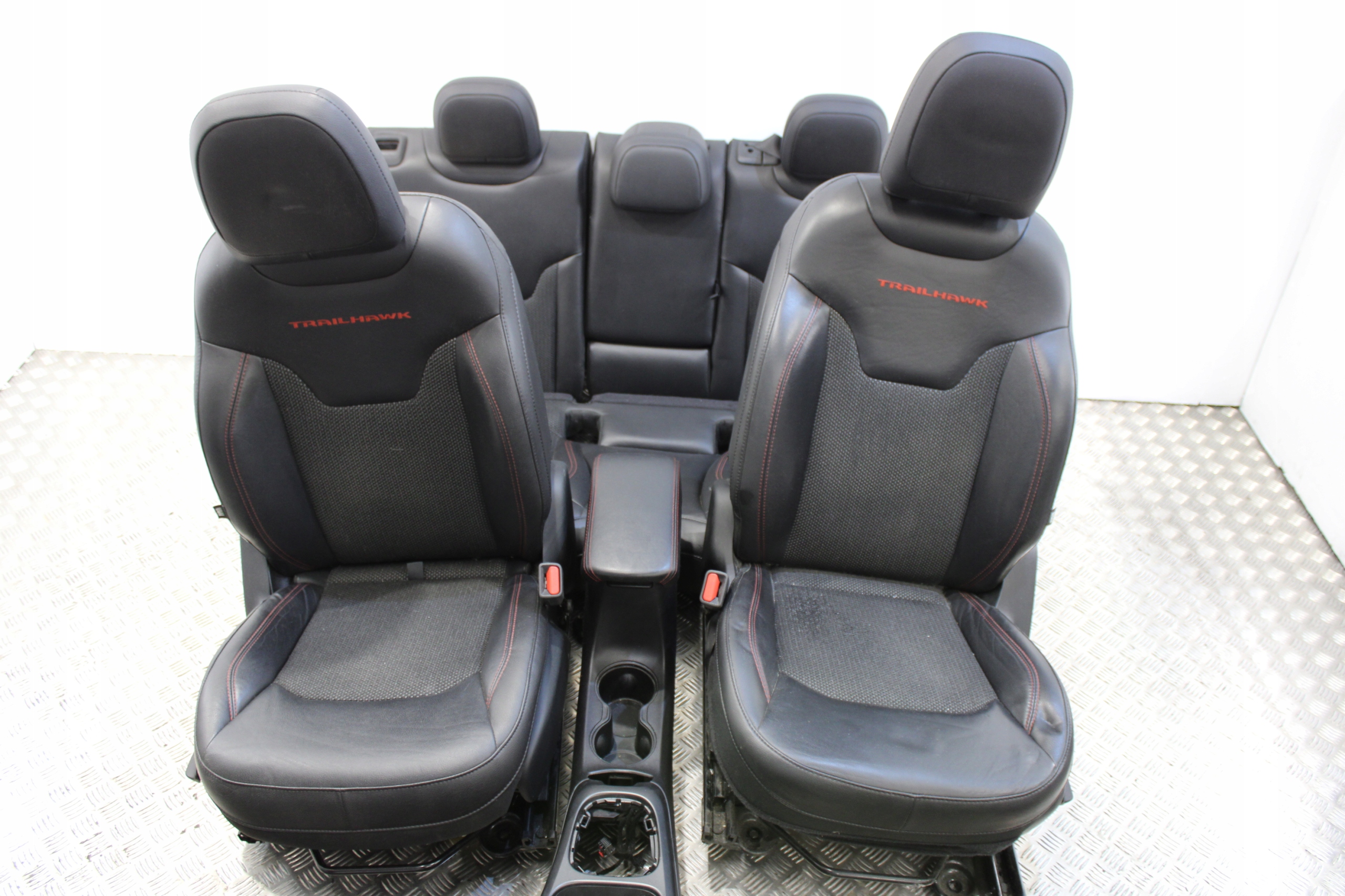 seats semi leather inner upholstery JEEP COMPASS II 2 TRAILHAWK