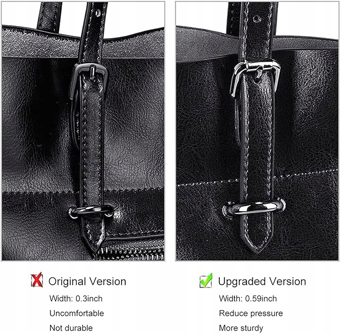 Torebka Damska Skórzana z Regulowanymi Uchwytami Kod producenta 162n49