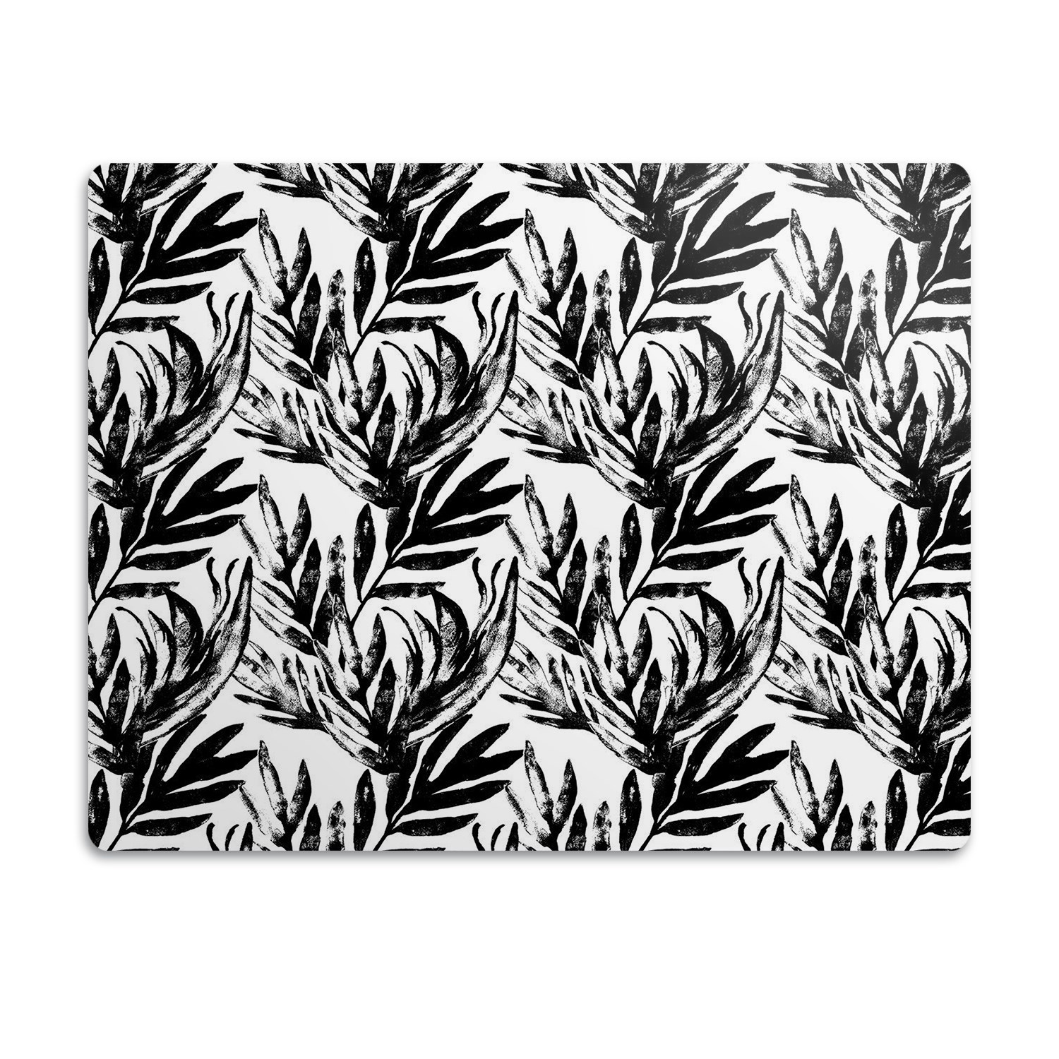 Levně Pro psa podložka pod misku Černý motiv 60x40 cm