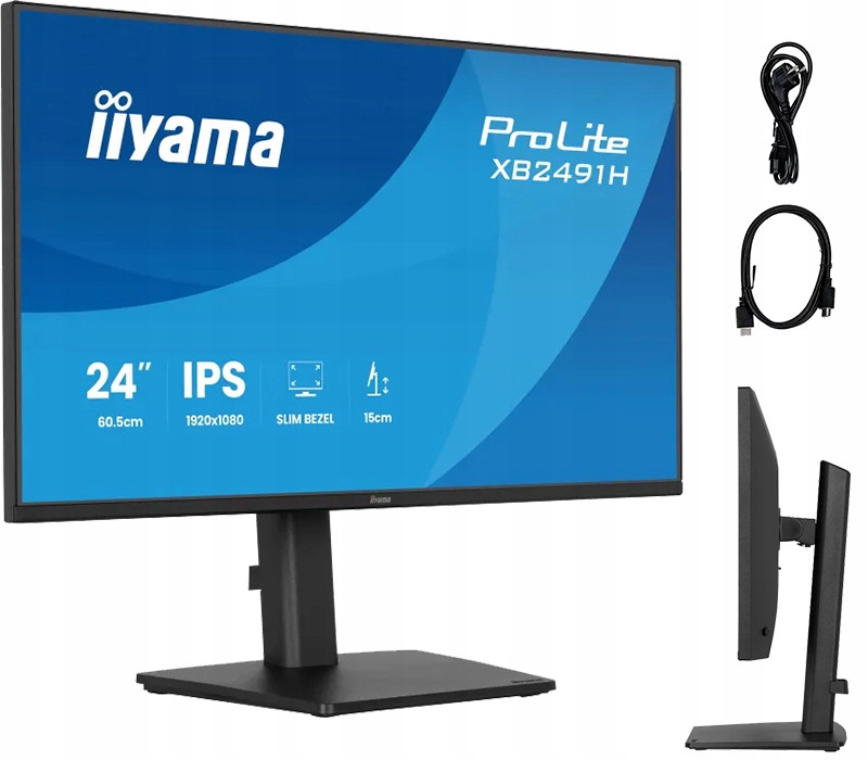 Monitor iiyama ProLite XB2491H-B1 24 Ips Led (hdmi, Dp) 1 ms 120 Hz