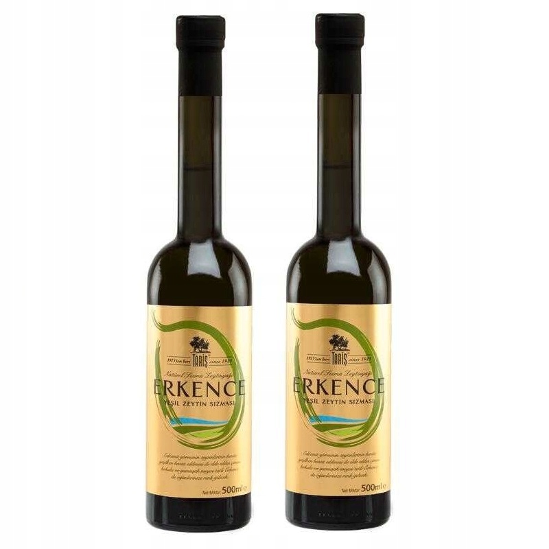 Turecka oliwa z oliwek Extra Virgin Taris Erkence 500ml x 2 szt