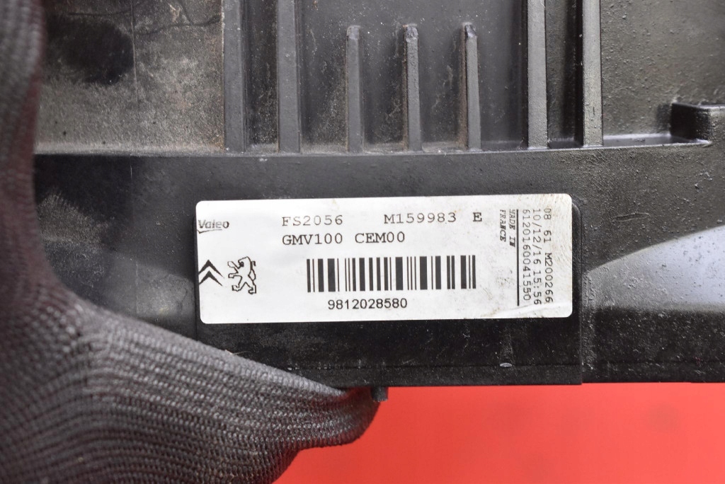 lüfter 98120028580 CITROEN C-ELYSEE 2 II 1.6 HDI 92 KM 12-17