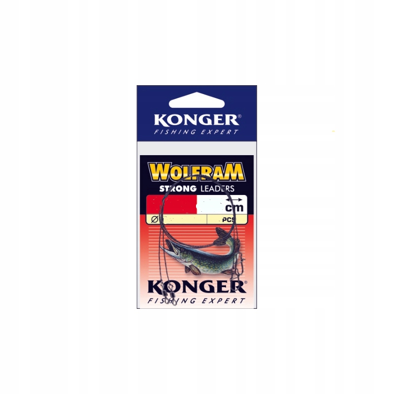 

Konger Przypon Wolfram 25CM 5KG 2 Sztuki