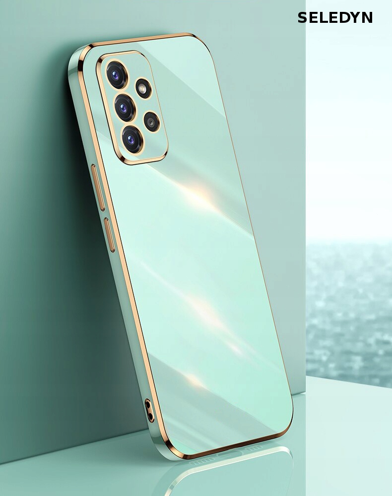 ETUI GLAMOUR DO SAMSUNG A52 / A52s / A52 5G +SZKŁO Marka Nela-Styl