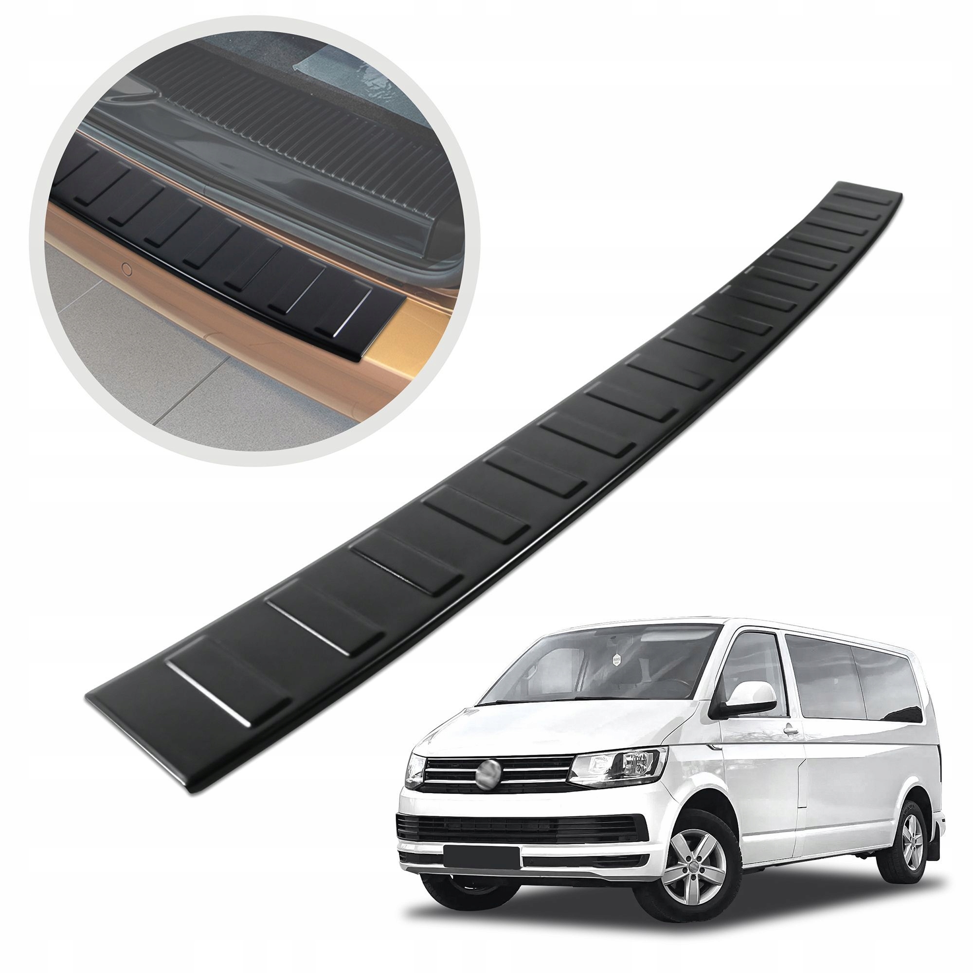 Ochranná lišta na zadný nárazník pre Vw Caravelle T6 2015-2019