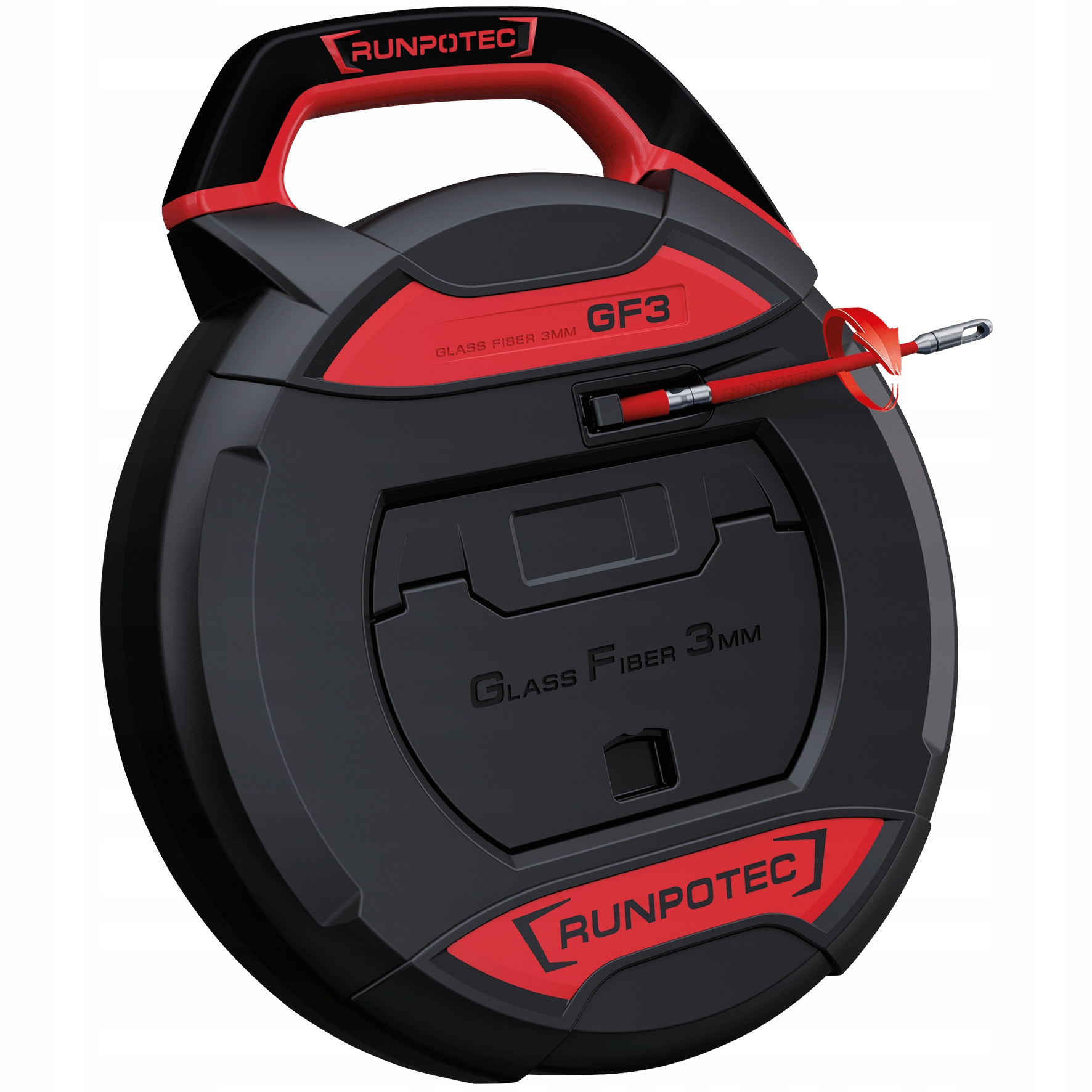 WŁÓKNO SZKLANE KASETA PILOT DO PRZECIĄGANIA KABLI STALKA RUNPOTEC 50m Marka Runpotec