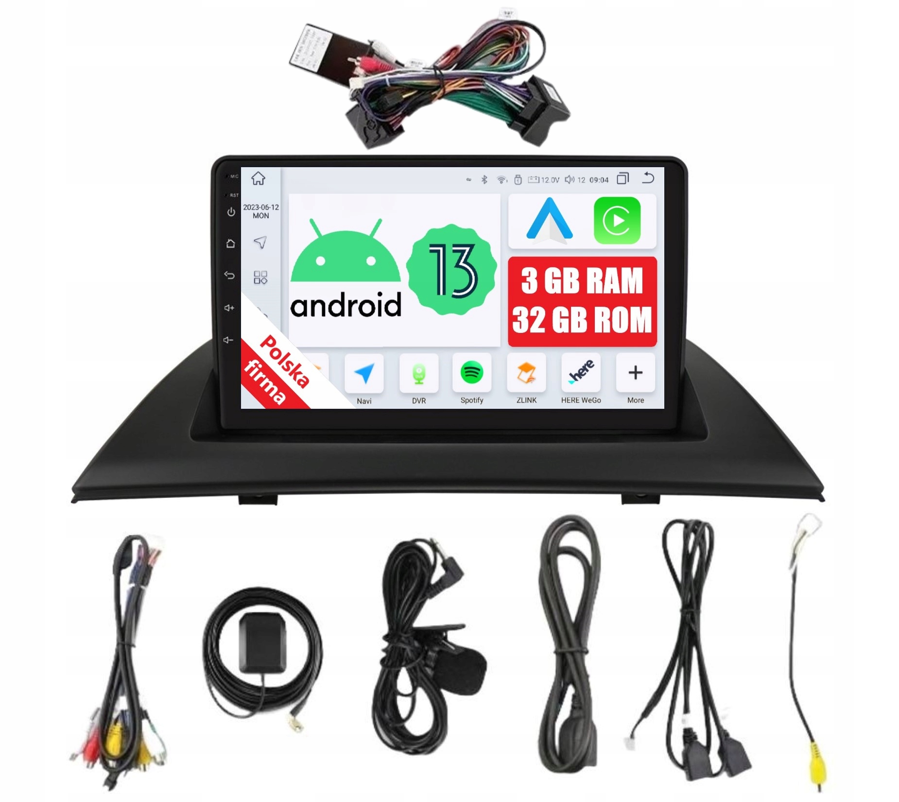 Rádio 2DIN Navigace Android Bmw X3 E83 3/32 Gb Dsp Carplay