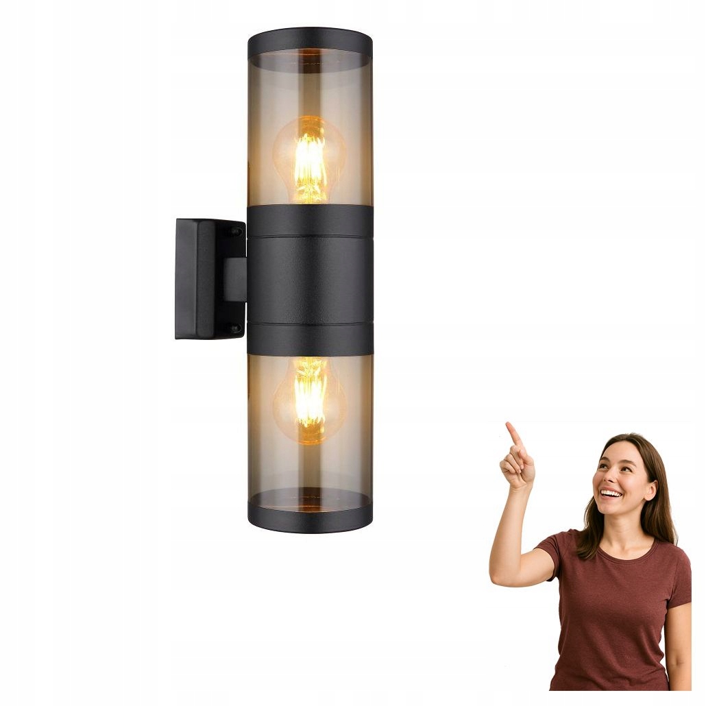 Venkovní nástěnné svítidlo shora dolů Xeloo 32014-2BS Globo