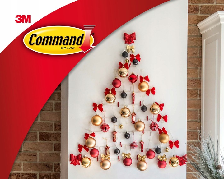 3M 17026CLR20 Command Przeźroczyste haczyki do dekoracji 20szt Marka Command