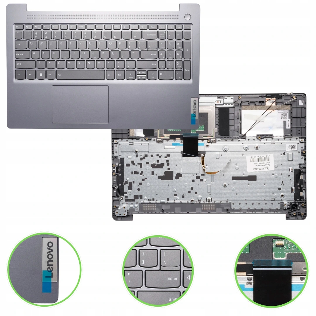 Palmrest (top case )+ klávesnica Lenovo ideaPad slim3 15IAN8