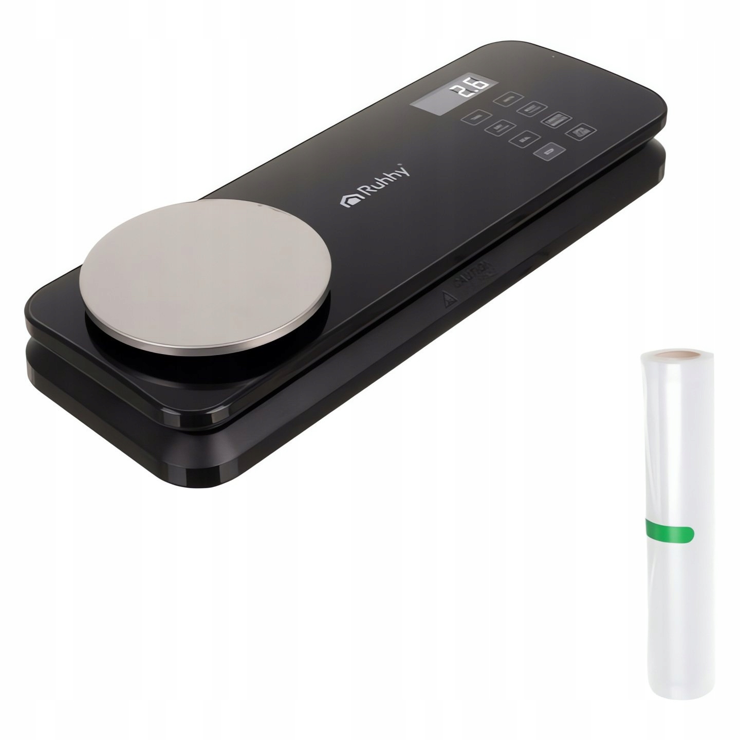 Ruhhy 24756 Vakuová svářečka fólií s váhou 120 W, 80 kPa, černá