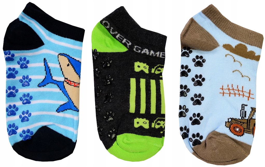 

Skarpetki Stopki Abs 3-PAK chłopięce 27/30 N002R