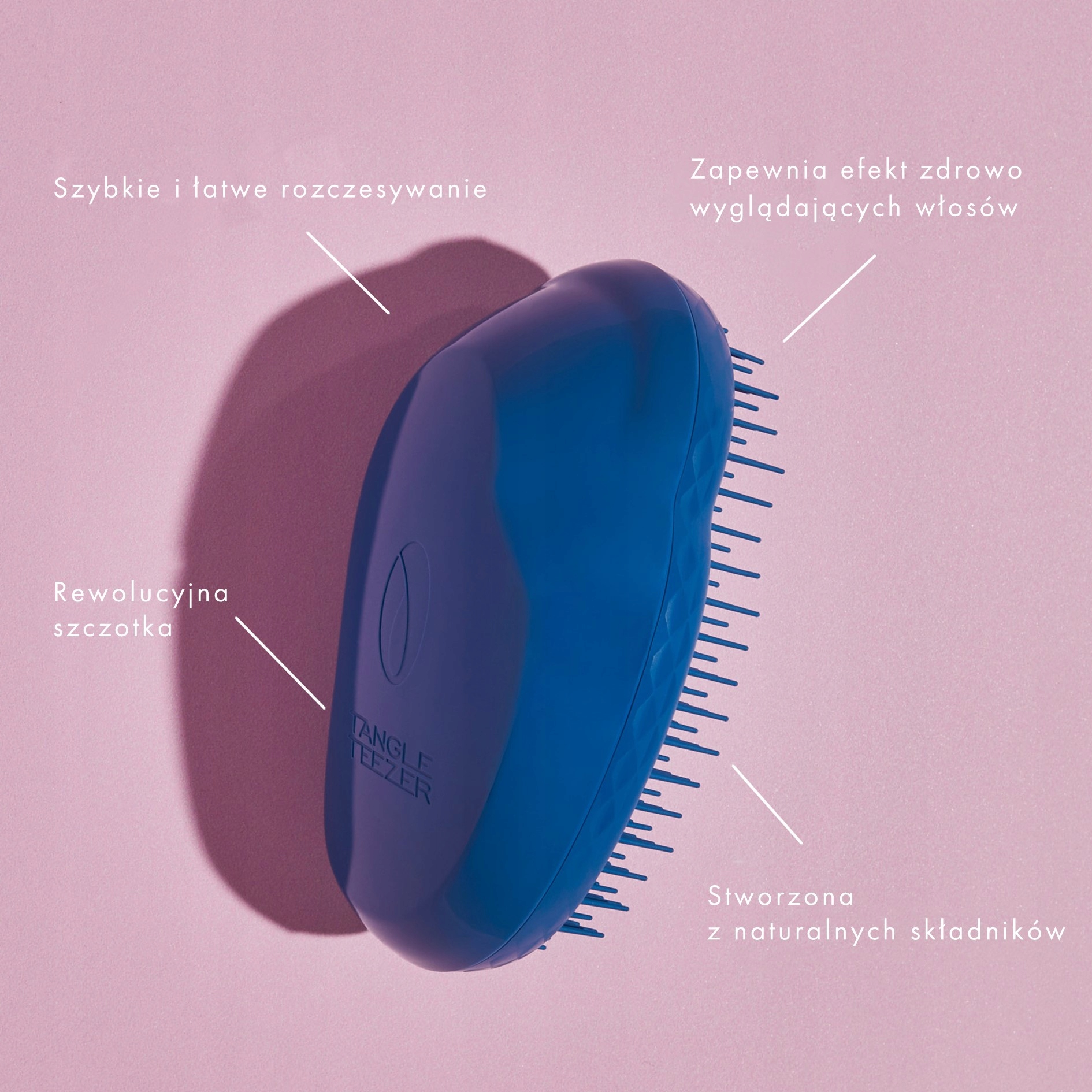 SZCZOTKA DO WŁOSÓW PLANT ORIGINAL Deep Sea Blue Marka Tangle Teezer