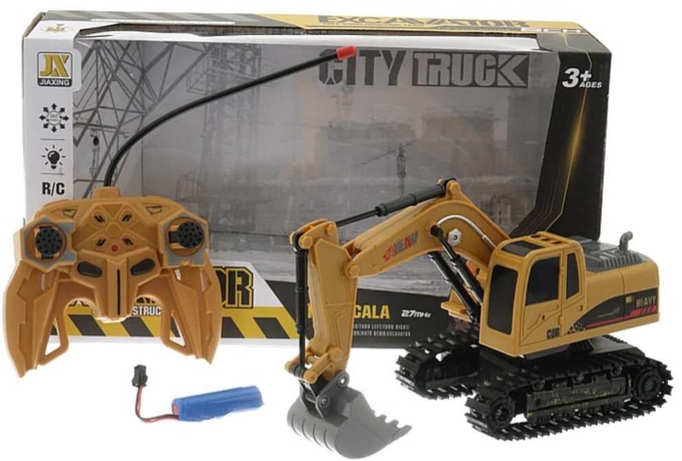 

Duża Koparka Zdalnie Sterowana Na Pilot Łyżka Aku