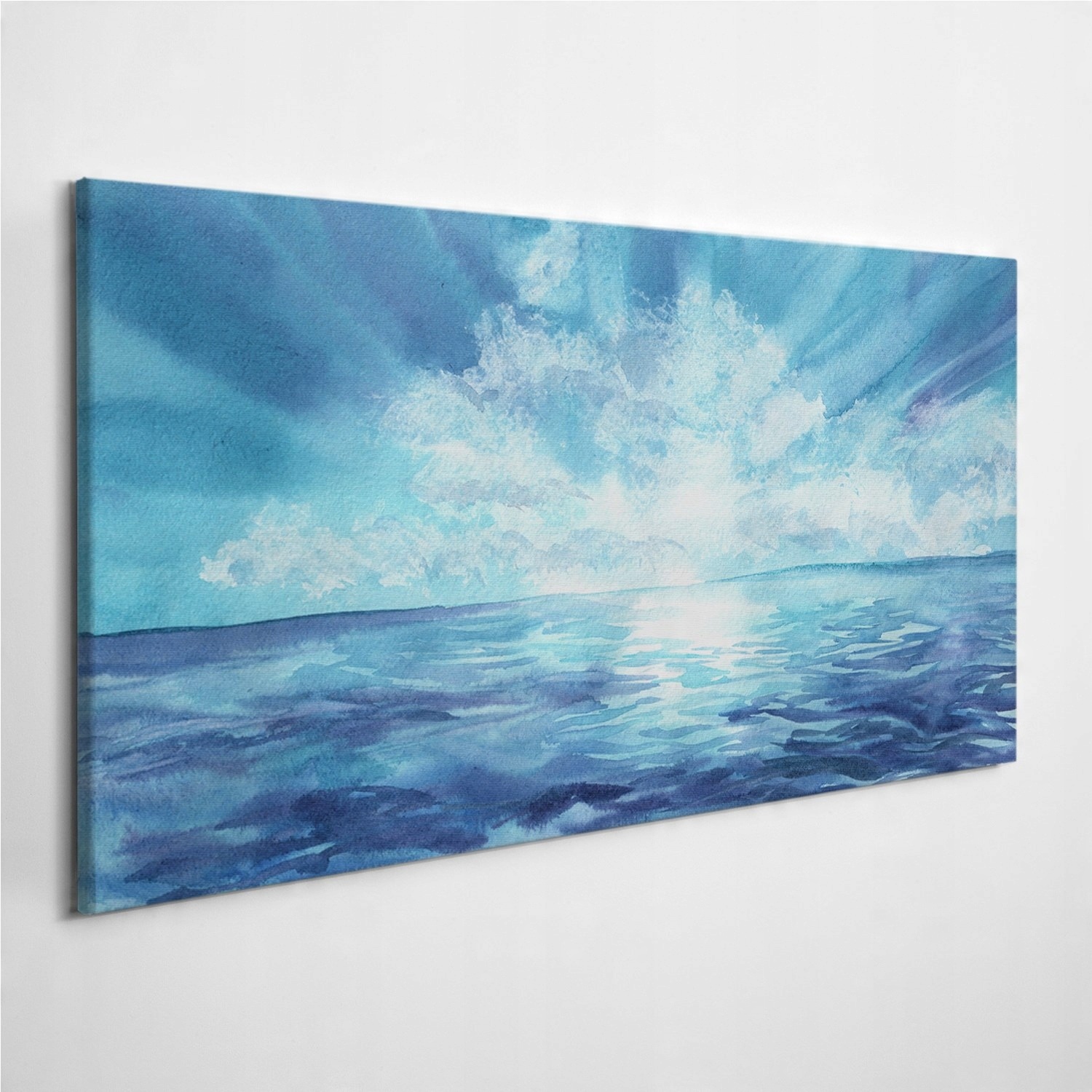 

Fotoobraz z zdjęciem Akwarele Fale Morze 120x60 cm