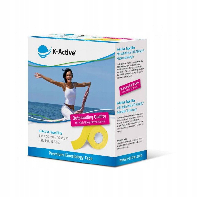 

Japońskie K-active Elite sensitive plastry tejpy