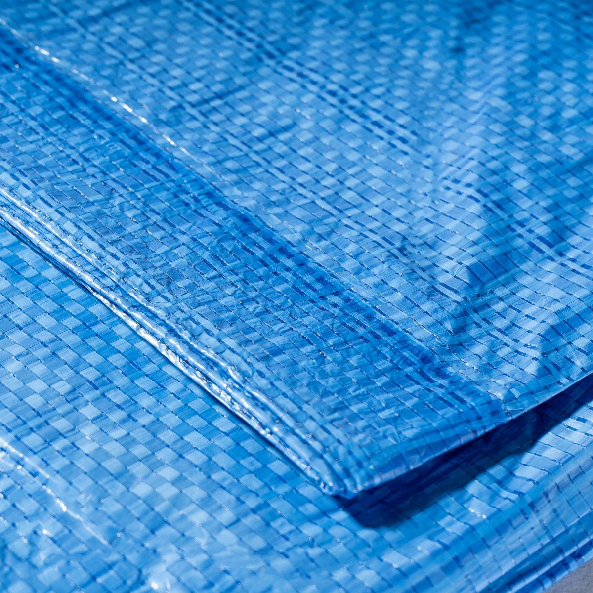 PLANDEKA PLANDEKI 4x6 NIEBIESKA WZMACNIANA 6X4MOCNE OKRYCIE PŁACHTA GRUBA Szerokość 4 m