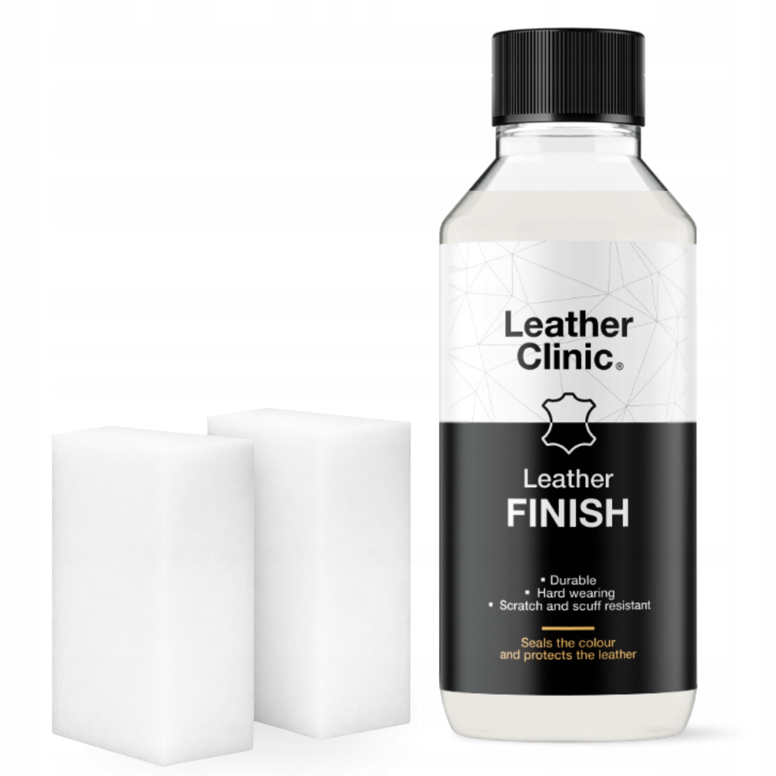 Leather Clinic Lakier Wykończeniowy Bezbarwny do Skóry 100ml Satyna
