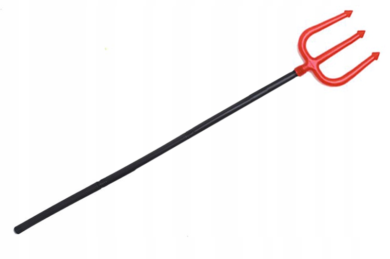 KOSTIUM DIABEŁEK WIDŁY ROGI CZERWONY 2el Kod producenta #P6012