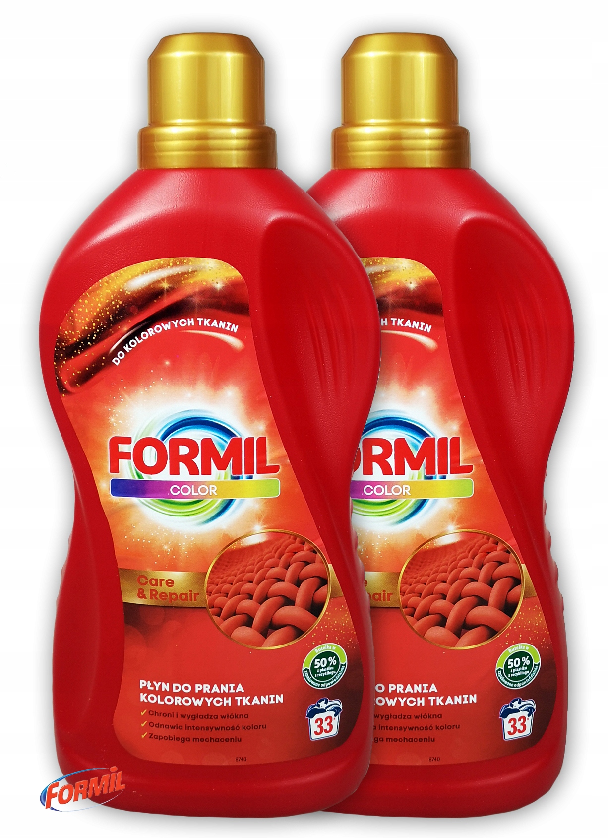 

Płyn Do Prania Kolorowych Tkanin Formil 2x1,8L