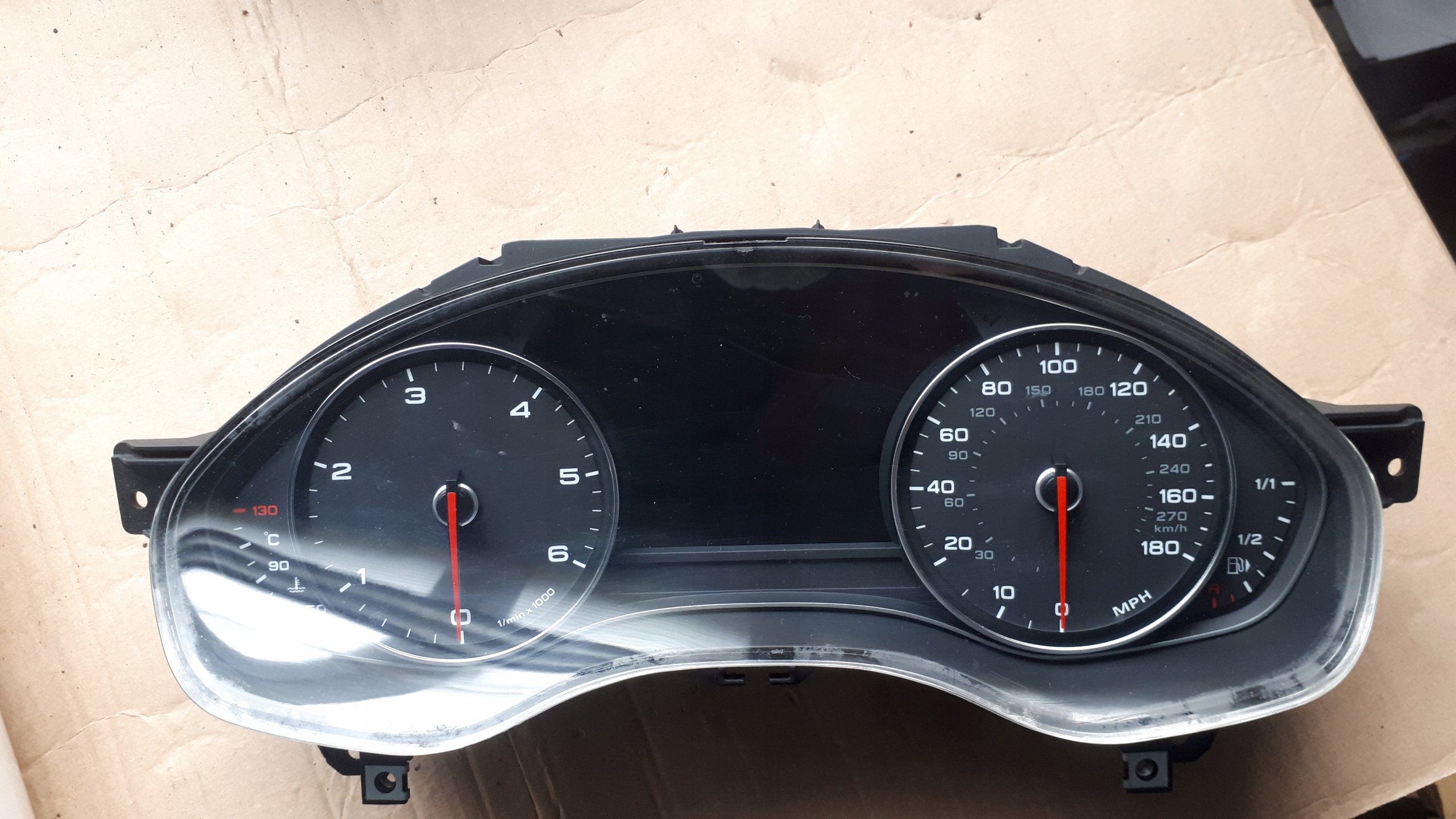 A7 4G dials clock 3.0 TDI 4G8920981S UK