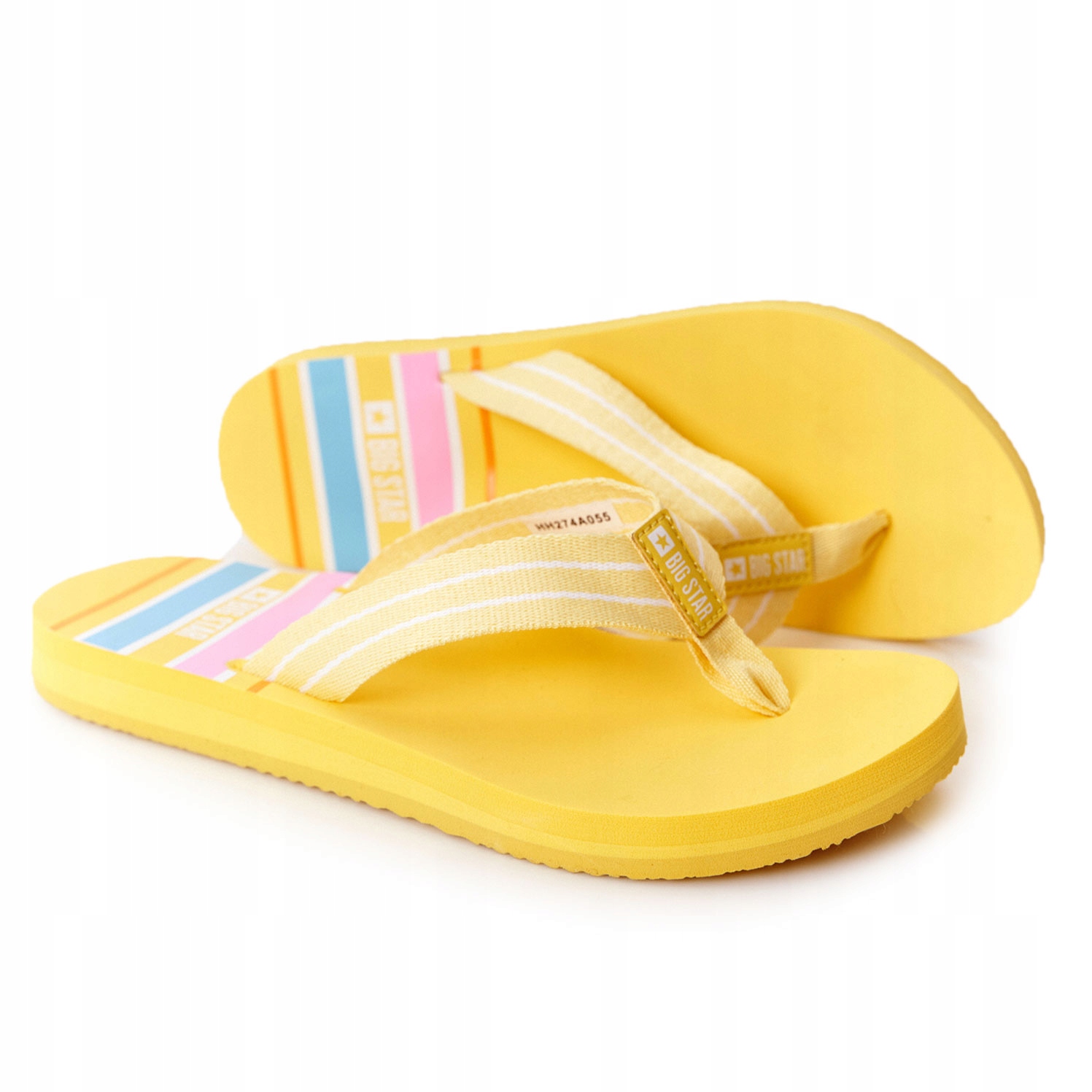 

Piankowe Japonki Klapki Big Star HH274A055 40