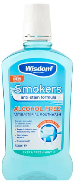 

Wisdom Smokers Płyn Do Płukania Dla Palaczy 500ml