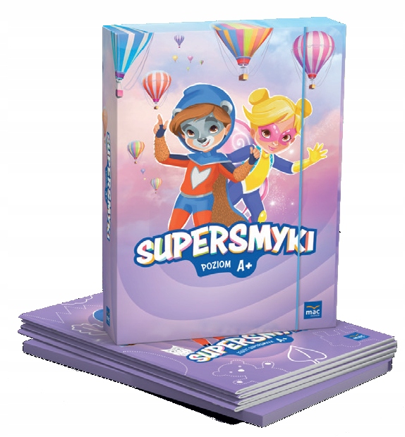 SUPERSMYKI 4 LAT Pakiet A+ Pakiet BOX Czterolatek