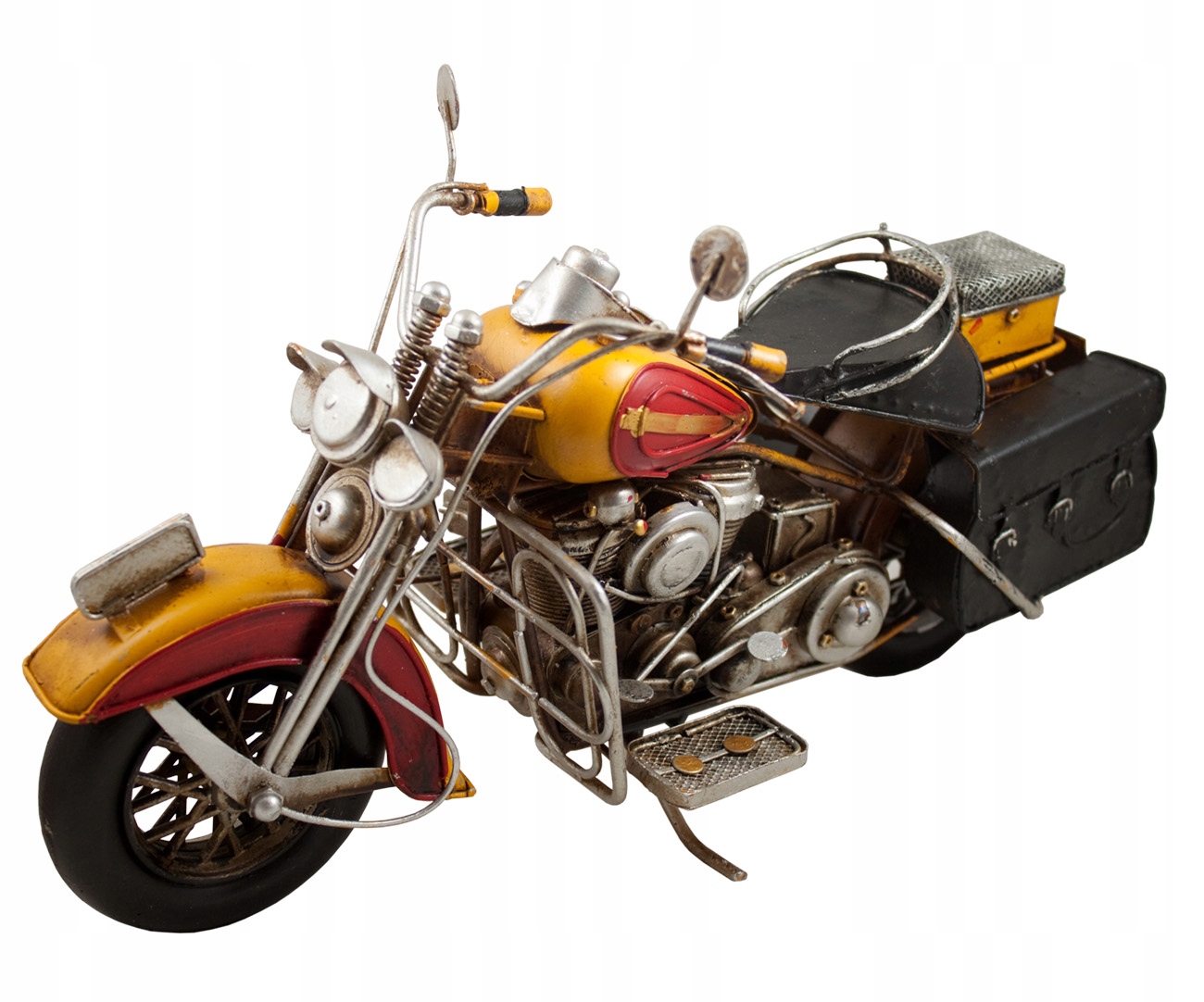 Sběratelská kovová replika motocyklu Retro Model Vintage Premium MR65