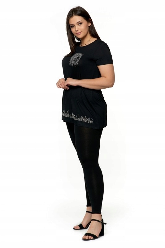 

Leginsy Getry Moraj czarne Plus Size klasyczne XXL