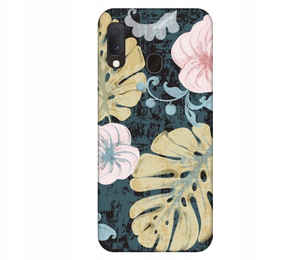 

Etui pokrowiec do Samsung Galaxy A20e Liscie tropi