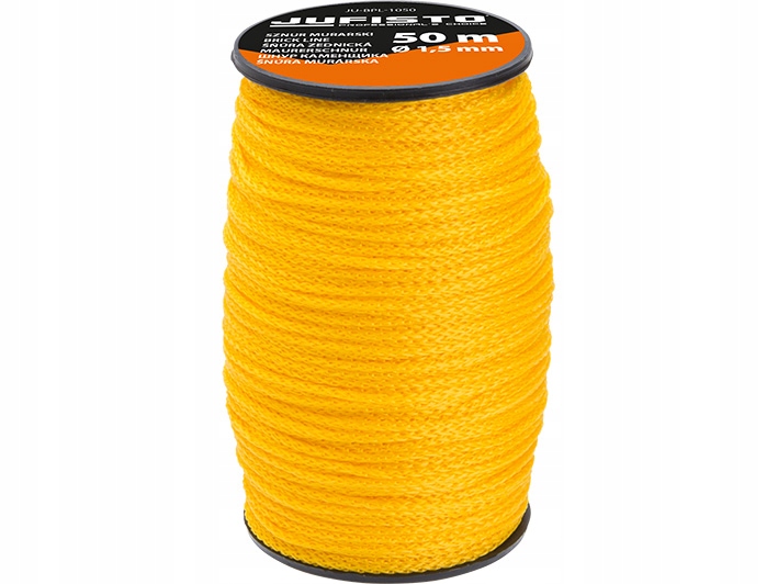 

Sznurek Murarski Sznur Budowlany Linka Żółty 50 m