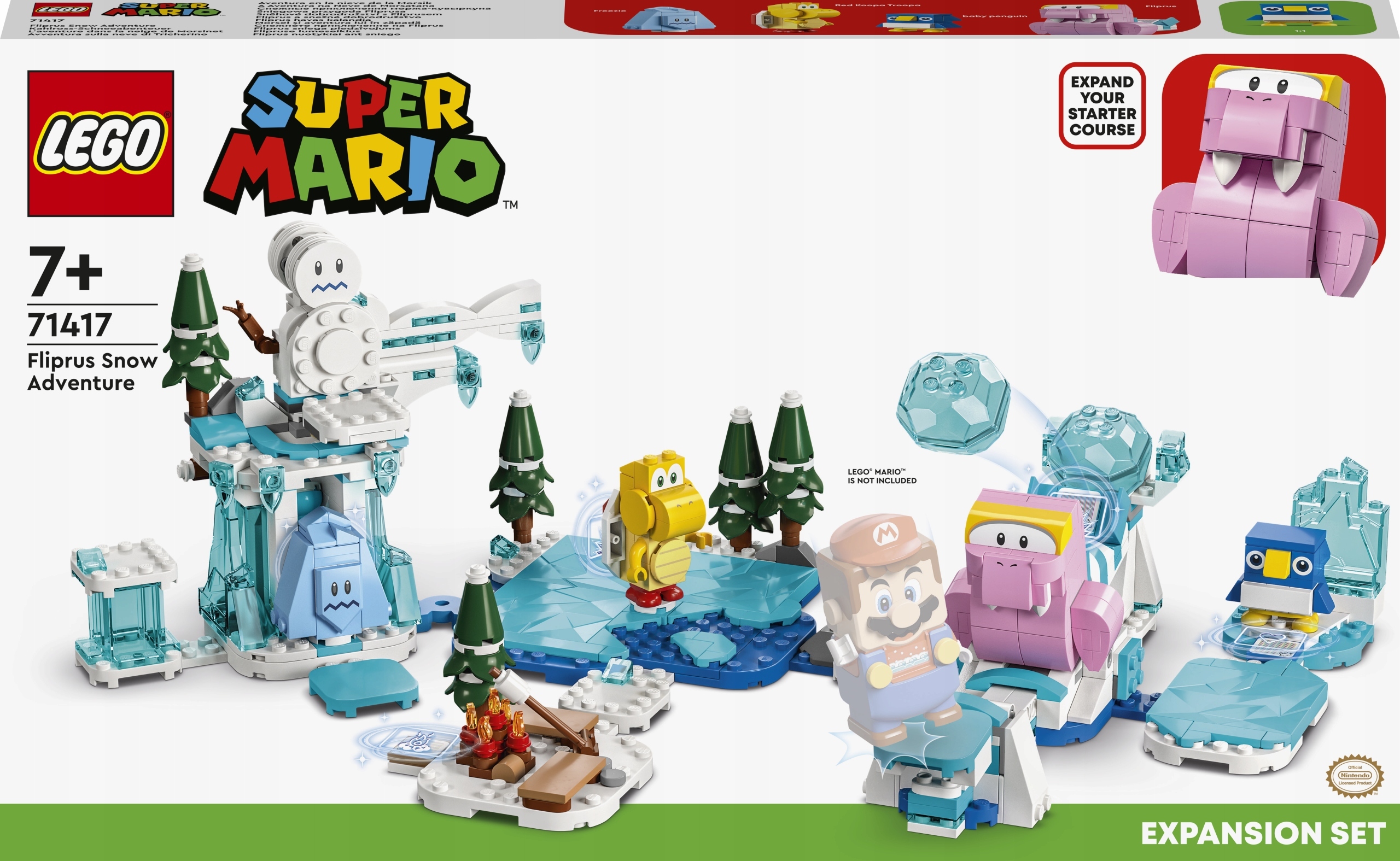 

Lego Mario 71417 Śniegowa przygoda Fliprusa