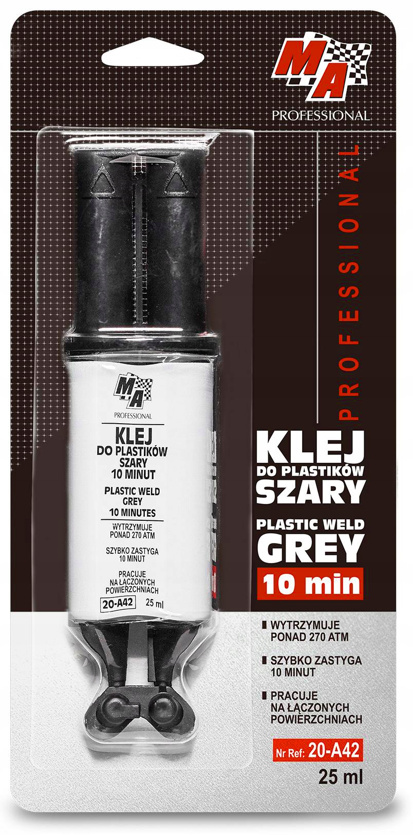 

Moje Auto Klej Do Plastików Szary 10min 25ml