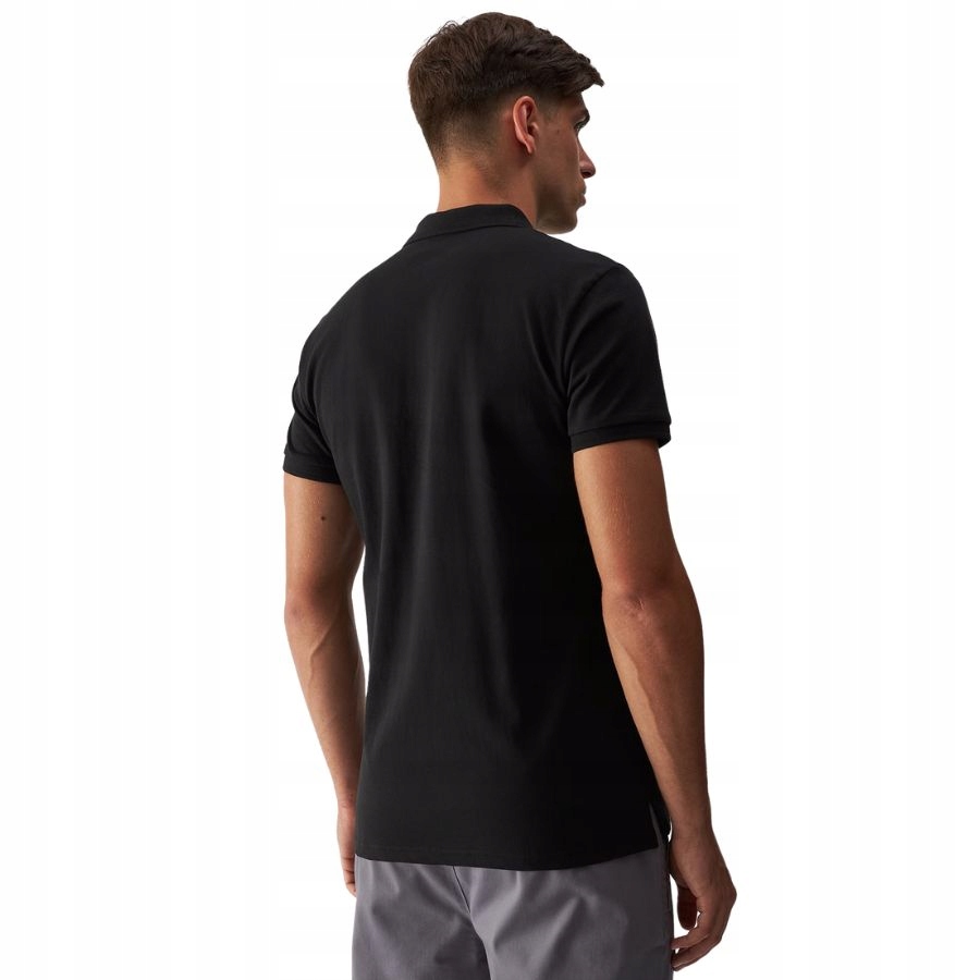 KOSZULKA MĘSKA POLO WYSZYWANE LOGO 4F PODKOSZULEK SPORTOWY NA CO DZIEŃ Kod producenta 4FWSS25TPTSM681-20S